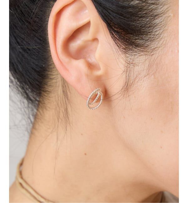 IENA LA BOUCLE「BAR jewellery/バー ジュエリー SWIRL AND SWELL ピアス SWSWEA-177S」|ピアス|