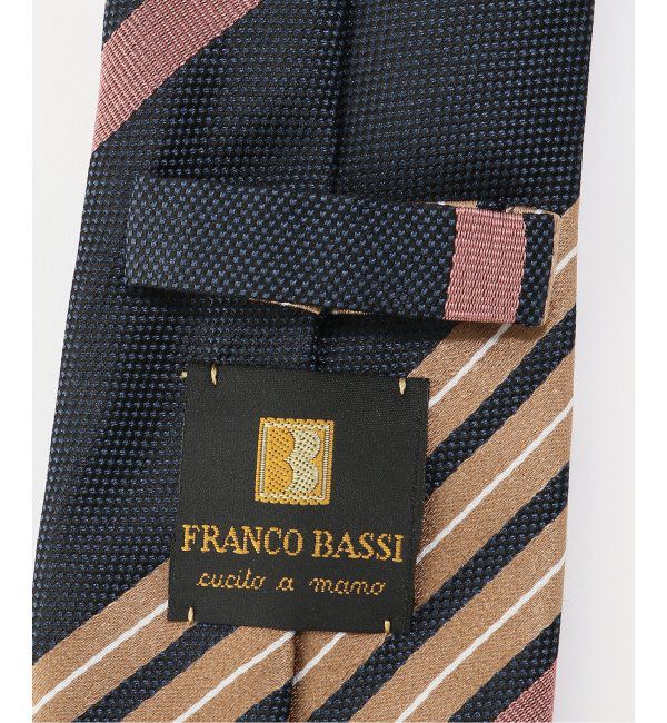 EDIFICE「FRANCO BASSI (フランコ バッシ) ジャカードストライプタイ U25EM35-L」|ネクタイ・蝶ネクタイ|