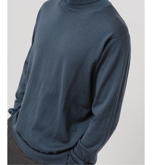 EDIFICE「14ゲージ ウール タートルネックニット」|ニット・セーター|