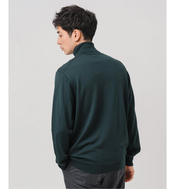 EDIFICE「14ゲージ ウール タートルネックニット」|ニット・セーター|