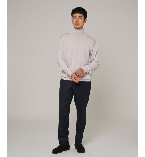 EDIFICE「14ゲージ ウール タートルネックニット」|ニット・セーター|