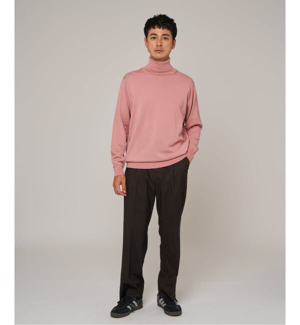 EDIFICE「14ゲージ ウール タートルネックニット」|ニット・セーター|