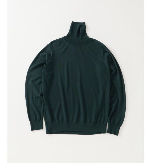 EDIFICE「14ゲージ ウール タートルネックニット」|ニット・セーター|