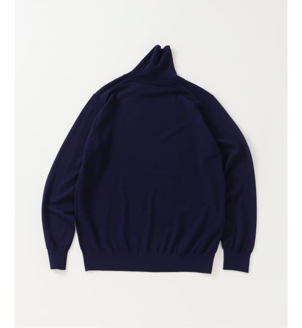 EDIFICE「14ゲージ ウール タートルネックニット」|ニット・セーター|