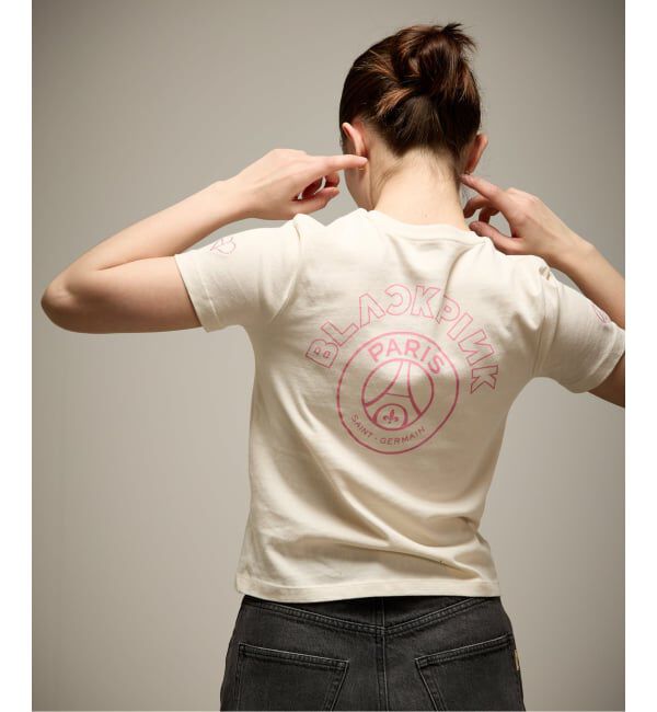 Paris Saint-Germain「【BlackpinkxPSG】Elevated Fitted GraphicTEE ST174- OFWPSG- BPP」|Tシャツ・カットソー|
