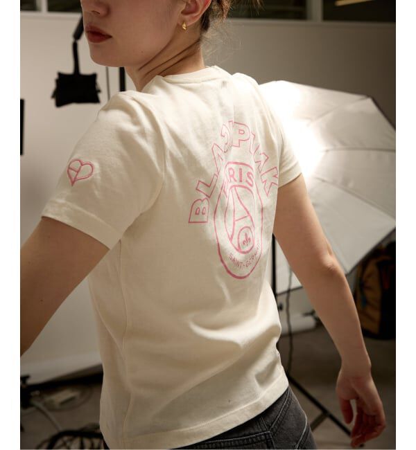 Paris Saint-Germain「【BlackpinkxPSG】Elevated Fitted GraphicTEE ST174- OFWPSG- BPP」|Tシャツ・カットソー|