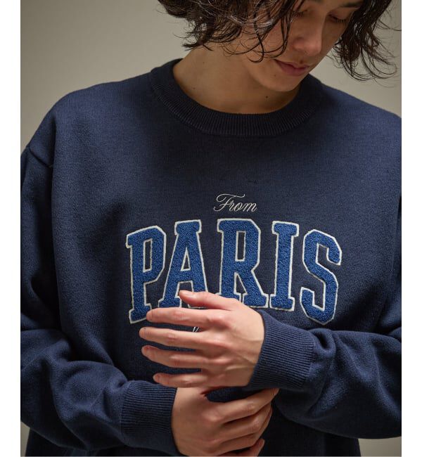 Paris Saint-Germain「【Paris Saint-Germain 】JP ChenilleSweat From Paris With Love」|ニット・セーター|