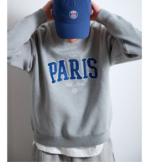 Paris Saint-Germain「【Paris Saint-Germain 】JP ChenilleSweat From Paris With Love」|ニット・セーター|