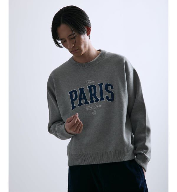 Paris Saint-Germain「【Paris Saint-Germain 】JP ChenilleSweat From Paris With Love」|ニット・セーター|
