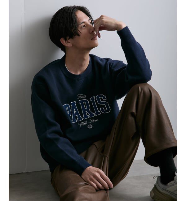 Paris Saint-Germain「【Paris Saint-Germain 】JP ChenilleSweat From Paris With Love」|ニット・セーター|