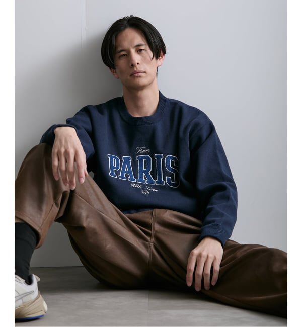 Paris Saint-Germain「【Paris Saint-Germain 】JP ChenilleSweat From Paris With Love」|ニット・セーター|