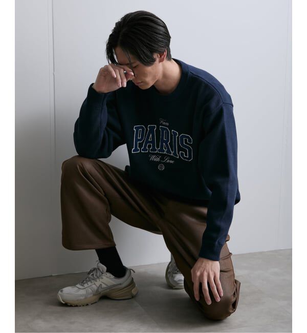 Paris Saint-Germain「【Paris Saint-Germain 】JP ChenilleSweat From Paris With Love」|ニット・セーター|