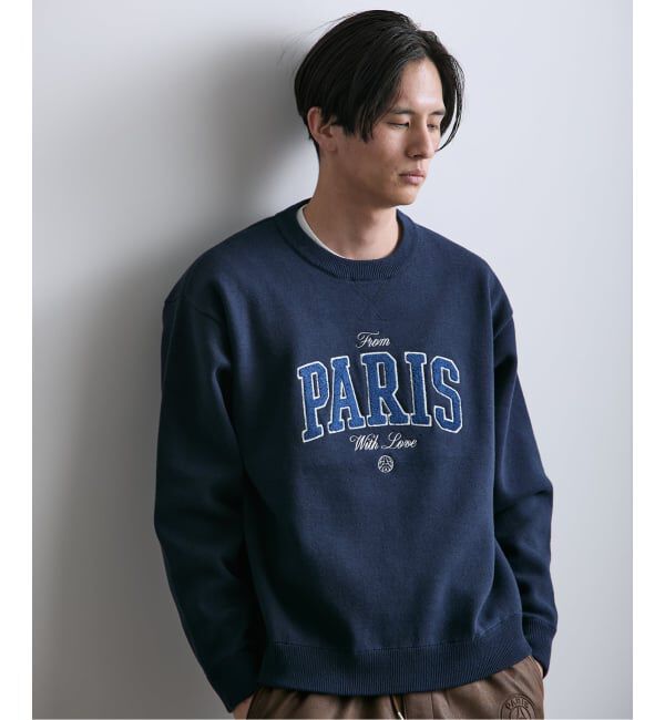 Paris Saint-Germain「【Paris Saint-Germain 】JP ChenilleSweat From Paris With Love」|ニット・セーター|
