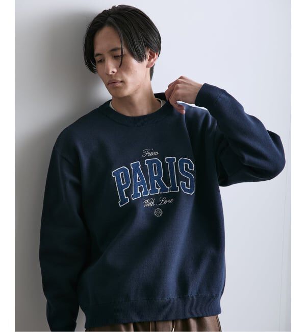 Paris Saint-Germain「【Paris Saint-Germain 】JP ChenilleSweat From Paris With Love」|ニット・セーター|