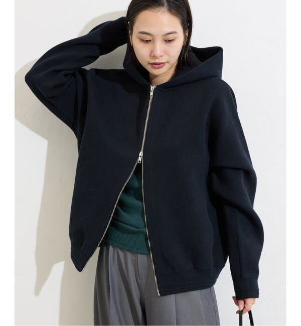 JOURNAL STANDARD「《追加2》ダブルニットフーディ」|カーディガン|