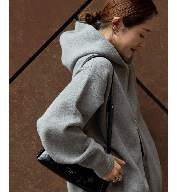 JOURNAL STANDARD「《追加2》ダブルニットフーディ」|カーディガン|