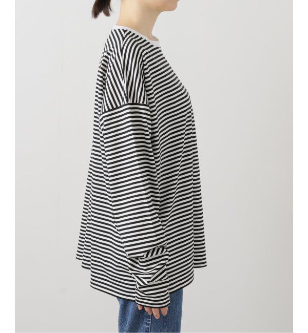 journal standard luxe「コンパクトジャージー クルーネックBigプルオーバー」|Tシャツ・カットソー|