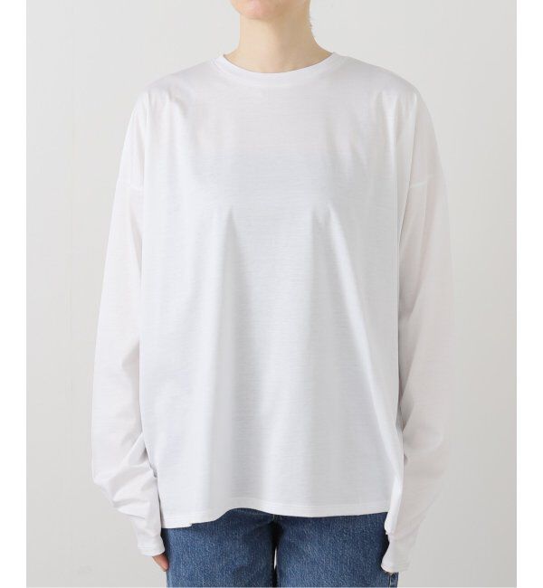 journal standard luxe「コンパクトジャージー クルーネックBigプルオーバー」|Tシャツ・カットソー|