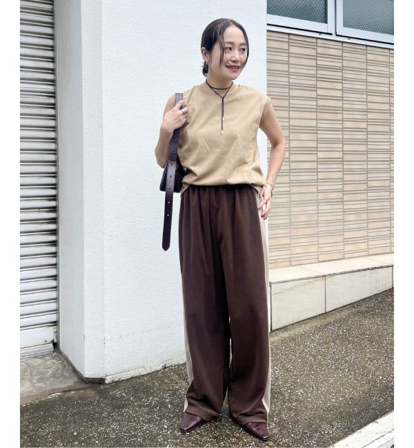 JOURNAL STANDARD「《追加2》汗ジミ防止天竺ノースリーブ」|Tシャツ・カットソー|