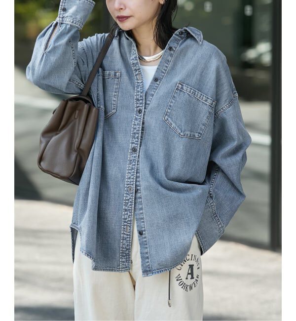 JOURNAL STANDARD「《追加2》ライトオンスデニムシャツ」|シャツ・ブラウス|