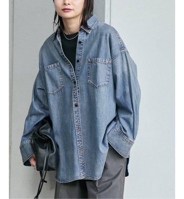 JOURNAL STANDARD「《追加2》ライトオンスデニムシャツ」|シャツ・ブラウス|
