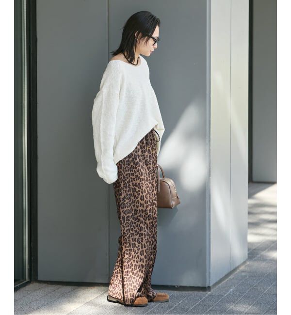 JOURNAL STANDARD「レオパードプリントギャザーパンツ」|その他|
