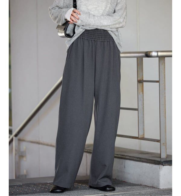 JOURNAL STANDARD「《追加3》ライクストレッチワイドパンツ」|その他|