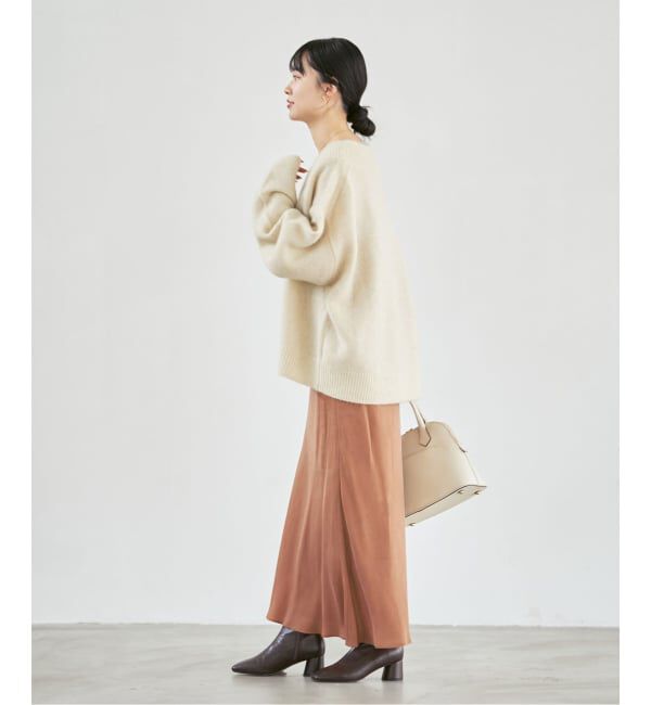 NOBLE「《追加2》キュプラナローAラインスカート」|スカート|