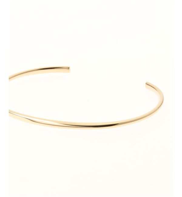 Lilas by Spick&Span「《予約》2.5パイプC型バングルワイド K10」|ブレスレット・バングル|