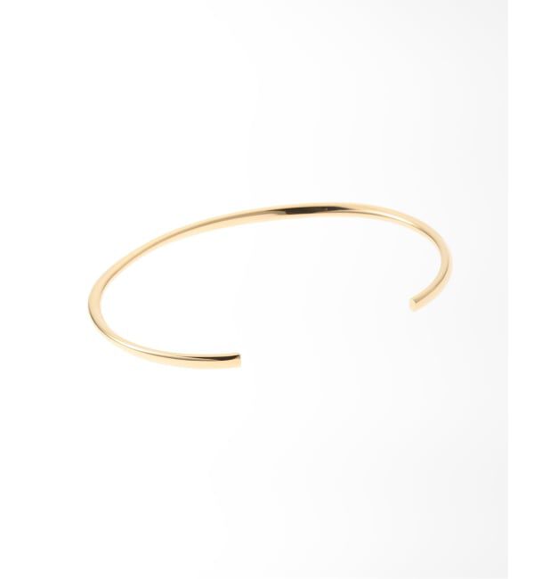 Lilas by Spick&Span「《予約》2.5パイプC型バングルワイド K10」|ブレスレット・バングル|