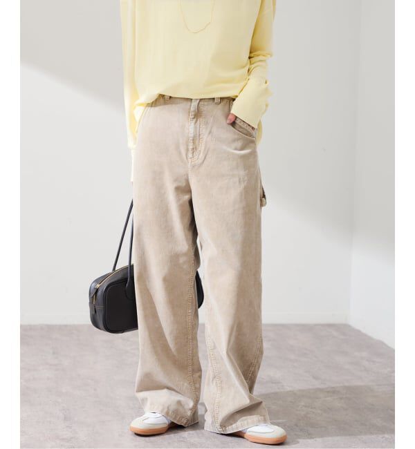 FRAMeWORK「コーデュロイペインターパンツ」|その他|ベージュ