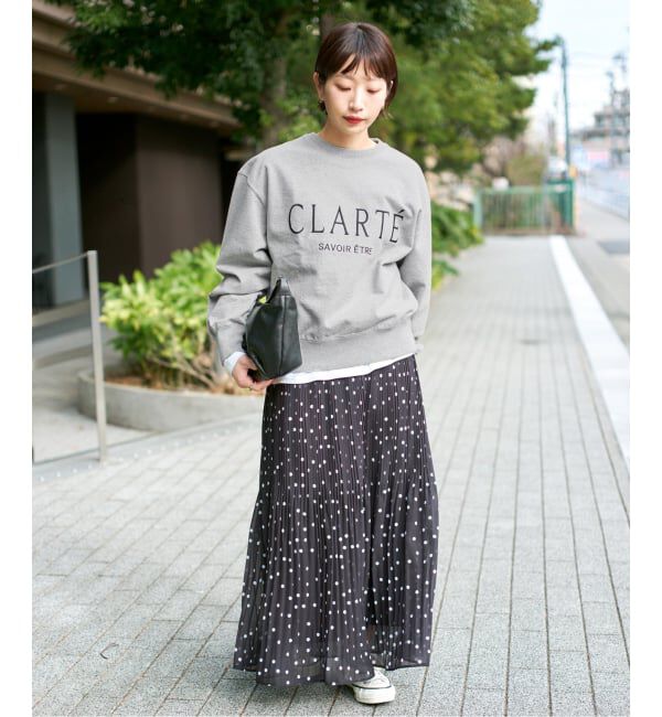 Spick and Span「ロゴ刺繍スウェット」|スウェット・ジャージ|