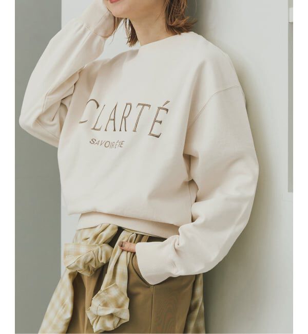 Spick and Span「ロゴ刺繍スウェット」|スウェット・ジャージ|