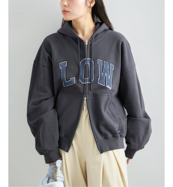 U by SPICK&SPAN「《追加予約》LOW CLASSIC Lc LOW SOFT SWEAT ZIP-UP HOODIE 2」|パーカー|