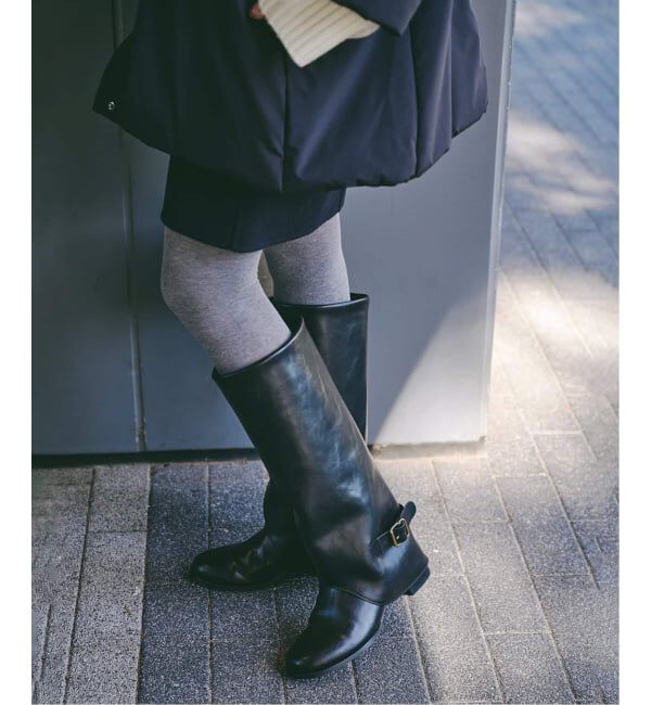 「《追加》5cmワイドシャフトカバーブーツ」|ロングブーツ|