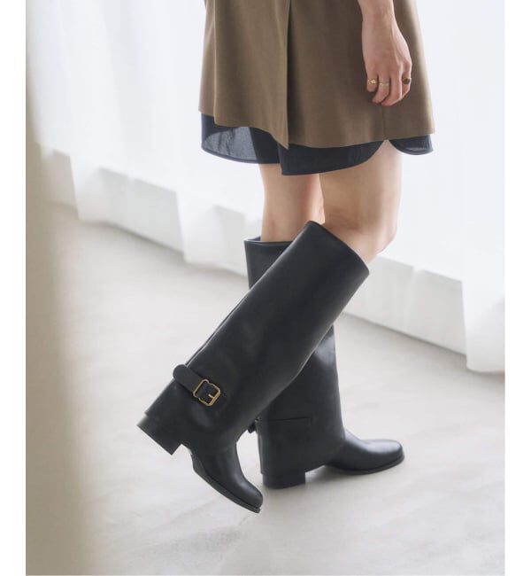  「《追加》5cmワイドシャフトカバーブーツ」|ロングブーツ|