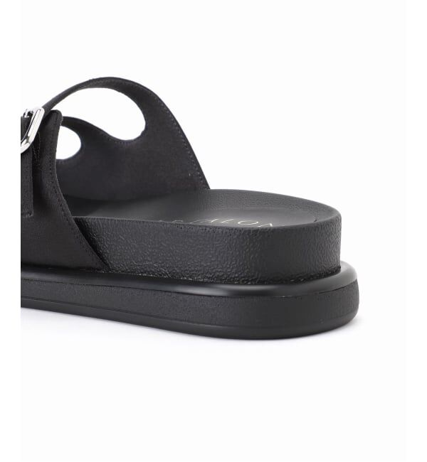  「《予約》トリプルベルトスライダーサンダル」|サンダル|