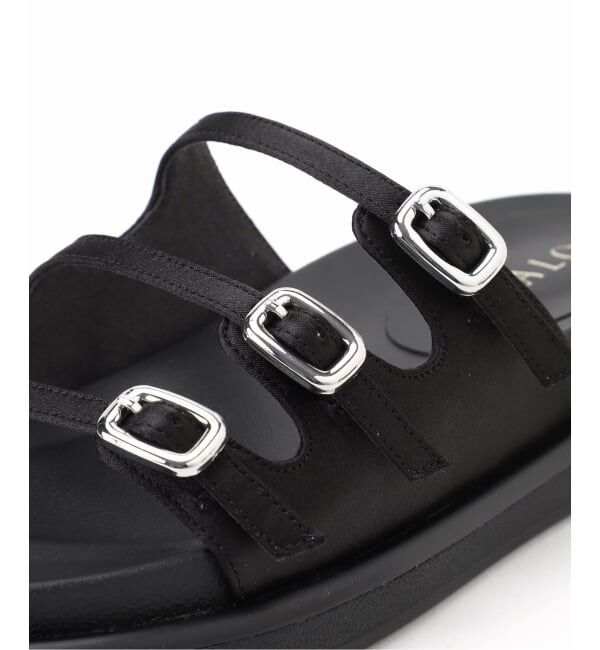  「《予約》トリプルベルトスライダーサンダル」|サンダル|