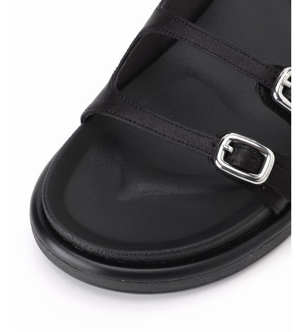  「《予約》トリプルベルトスライダーサンダル」|サンダル|