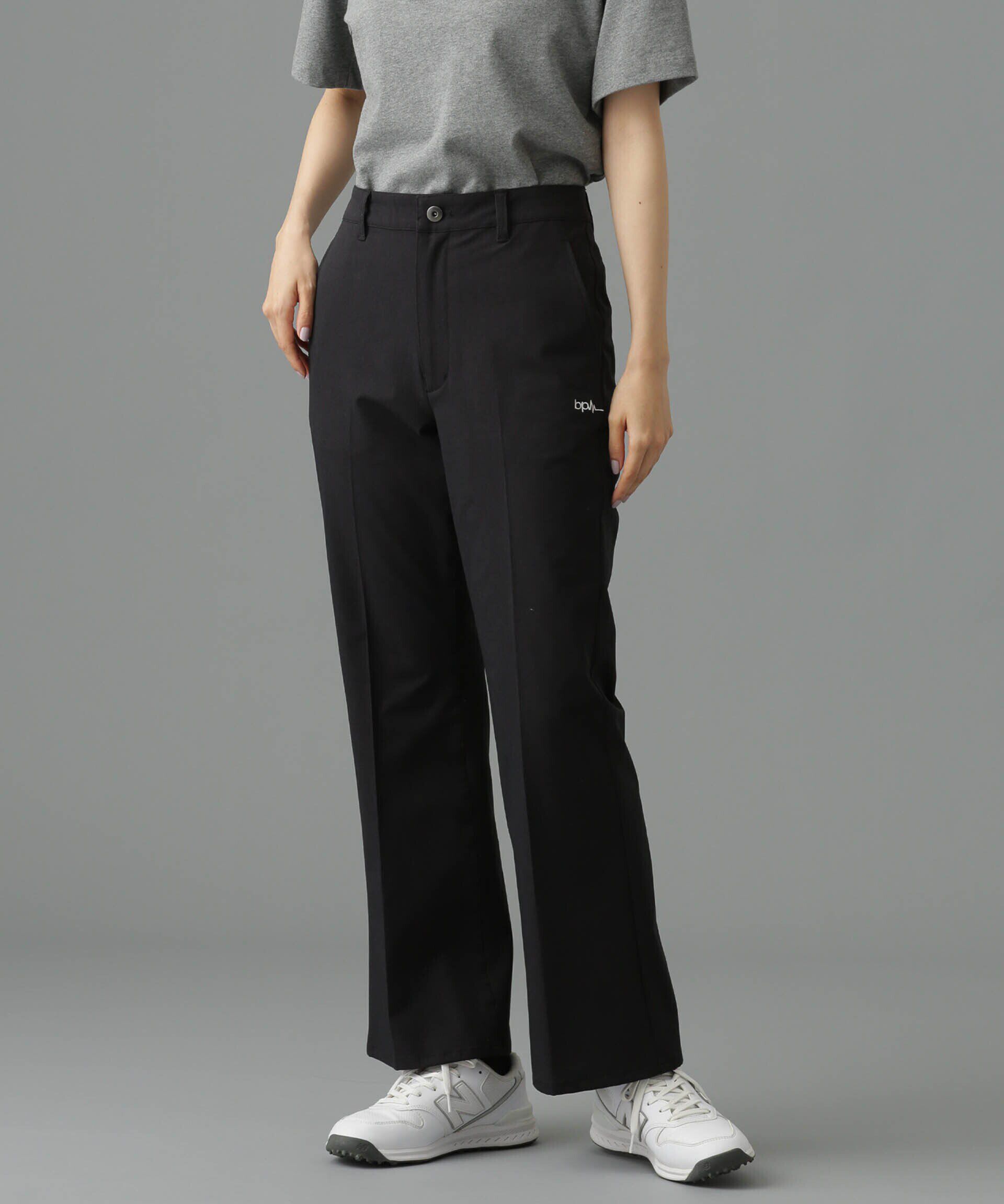 nano･universe「beats per minute/タック入りフレアパンツ」|チノ|