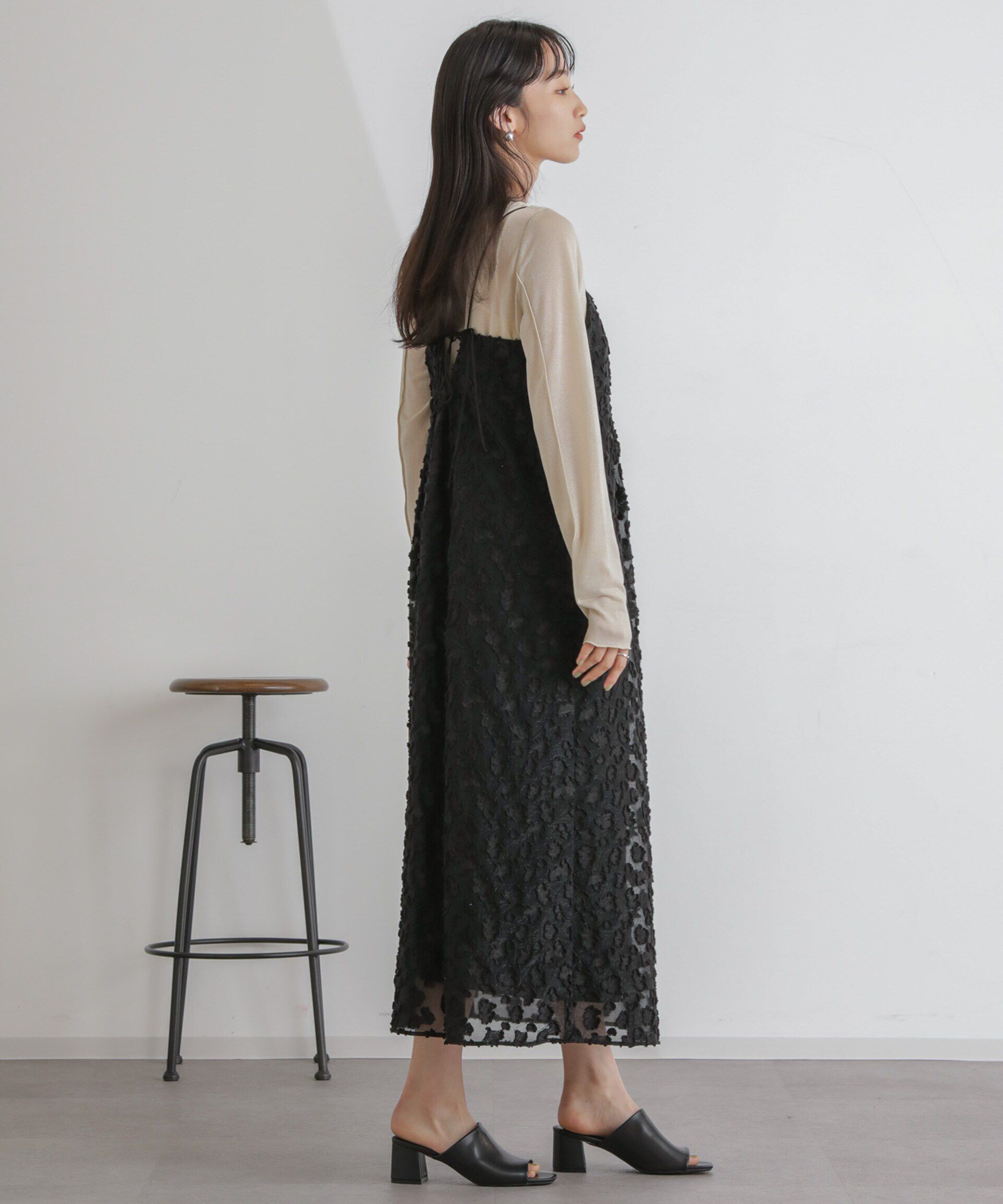 nano･universe「シアージャガードキャミワンピース」|ワンピース|