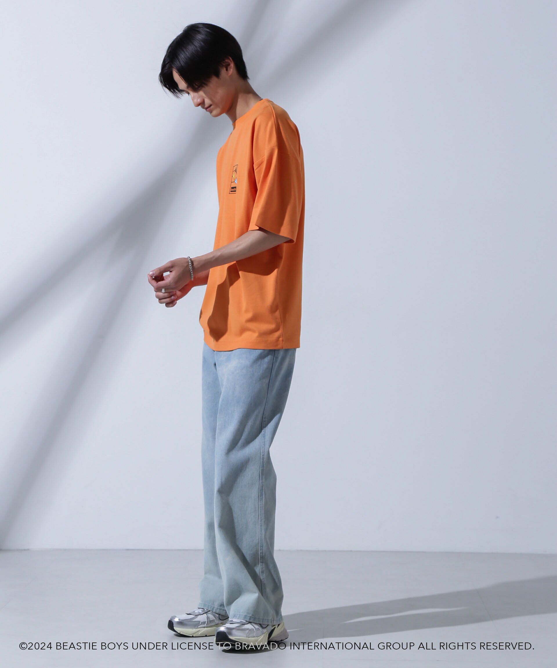 nano･universe「GOOD ROCK SPEED&times;Anti Soaked(R) 汗染み防止 ｢BEASTIE BOYS｣1 ｸﾙｰﾈｯｸﾋﾞｯｸ  」|Tシャツ・カットソー|