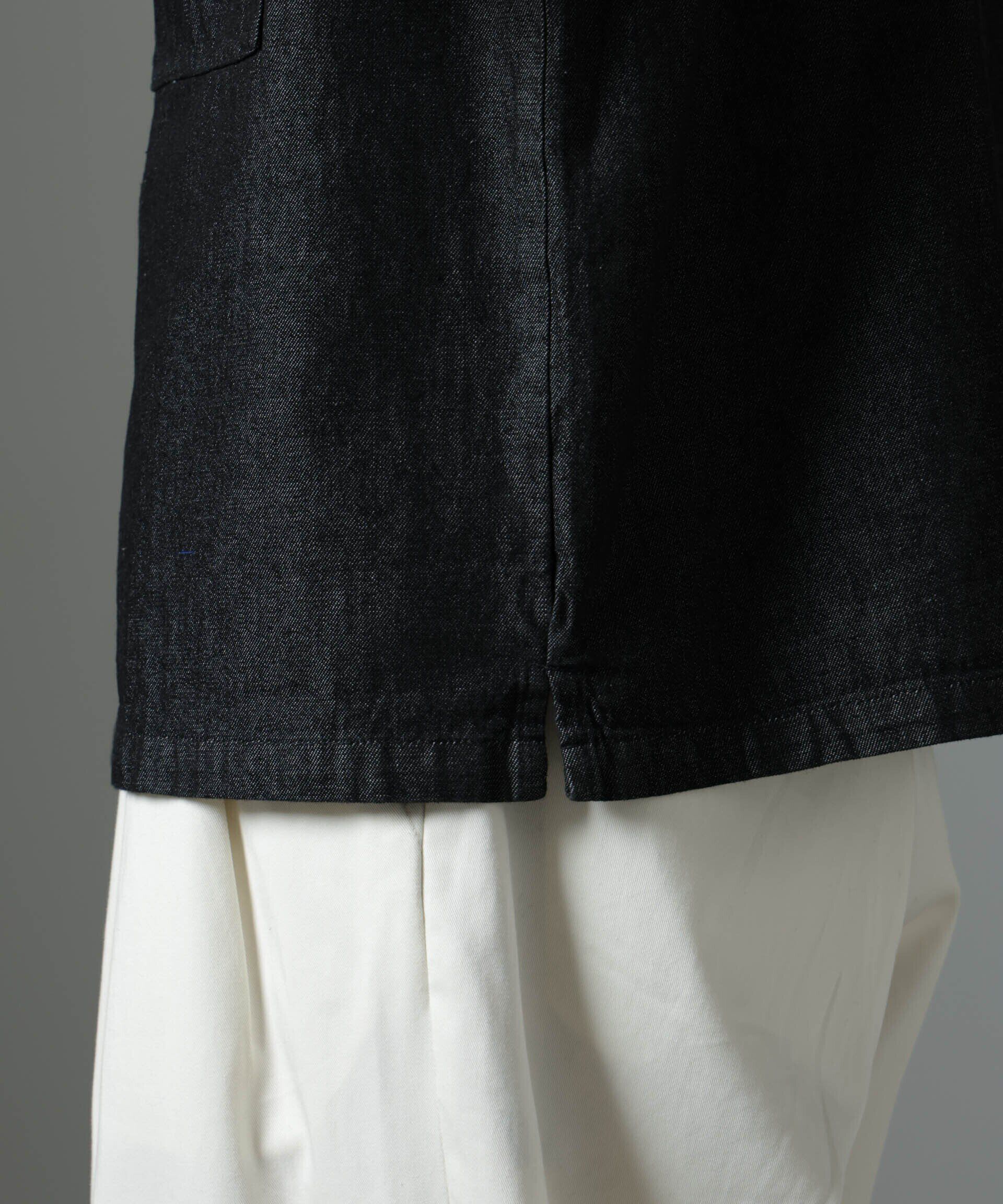 nano･universe「NORMANBROS別注 ワイドポケット デニムシャツ」|シャツ・ブラウス|