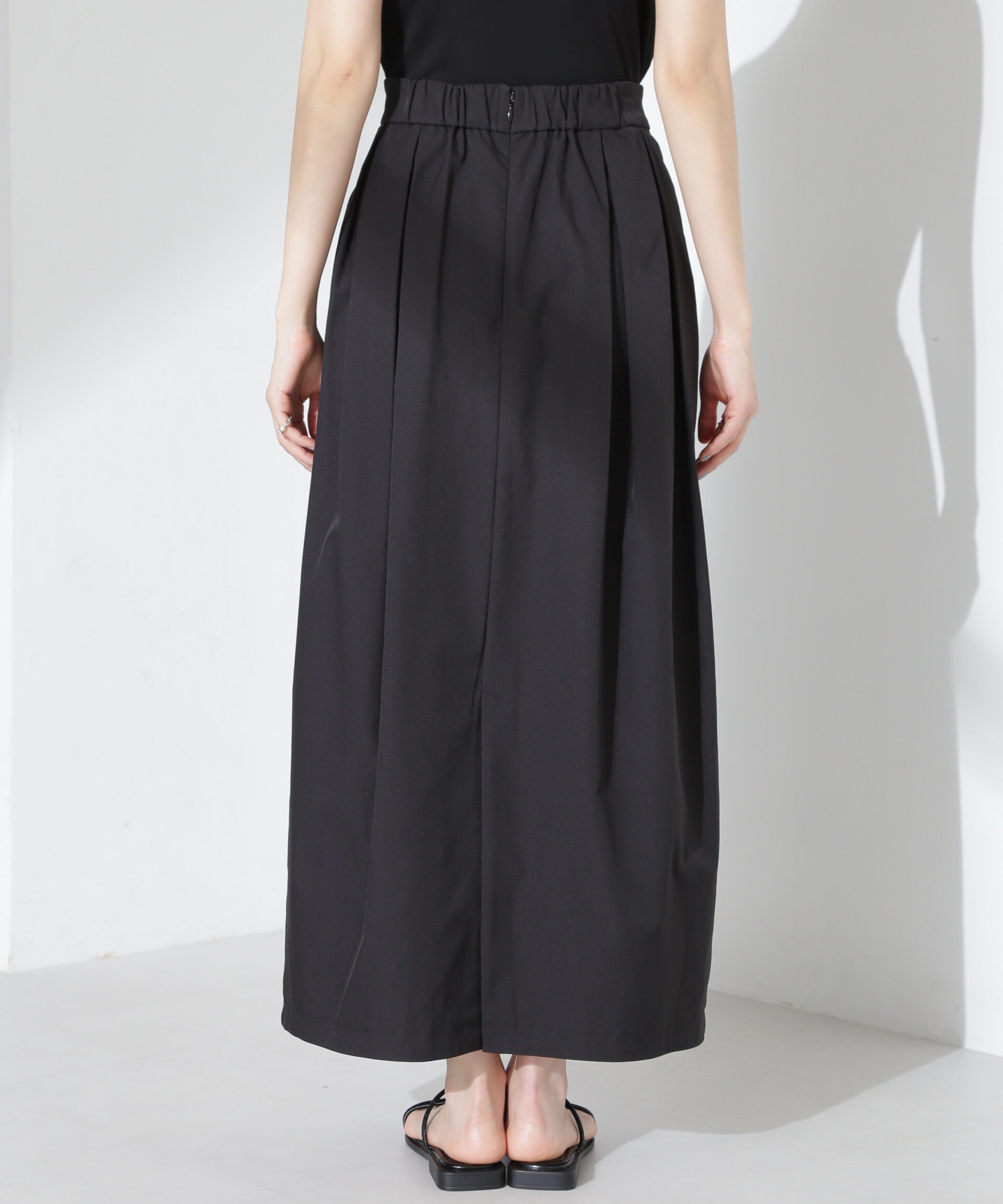 nano･universe「タックコクーンスカート」|スカート|