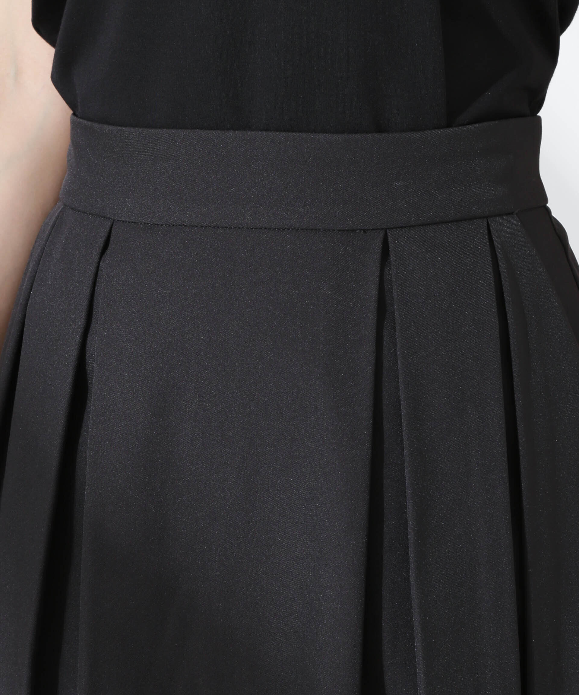 nano･universe「タックコクーンスカート」|スカート|