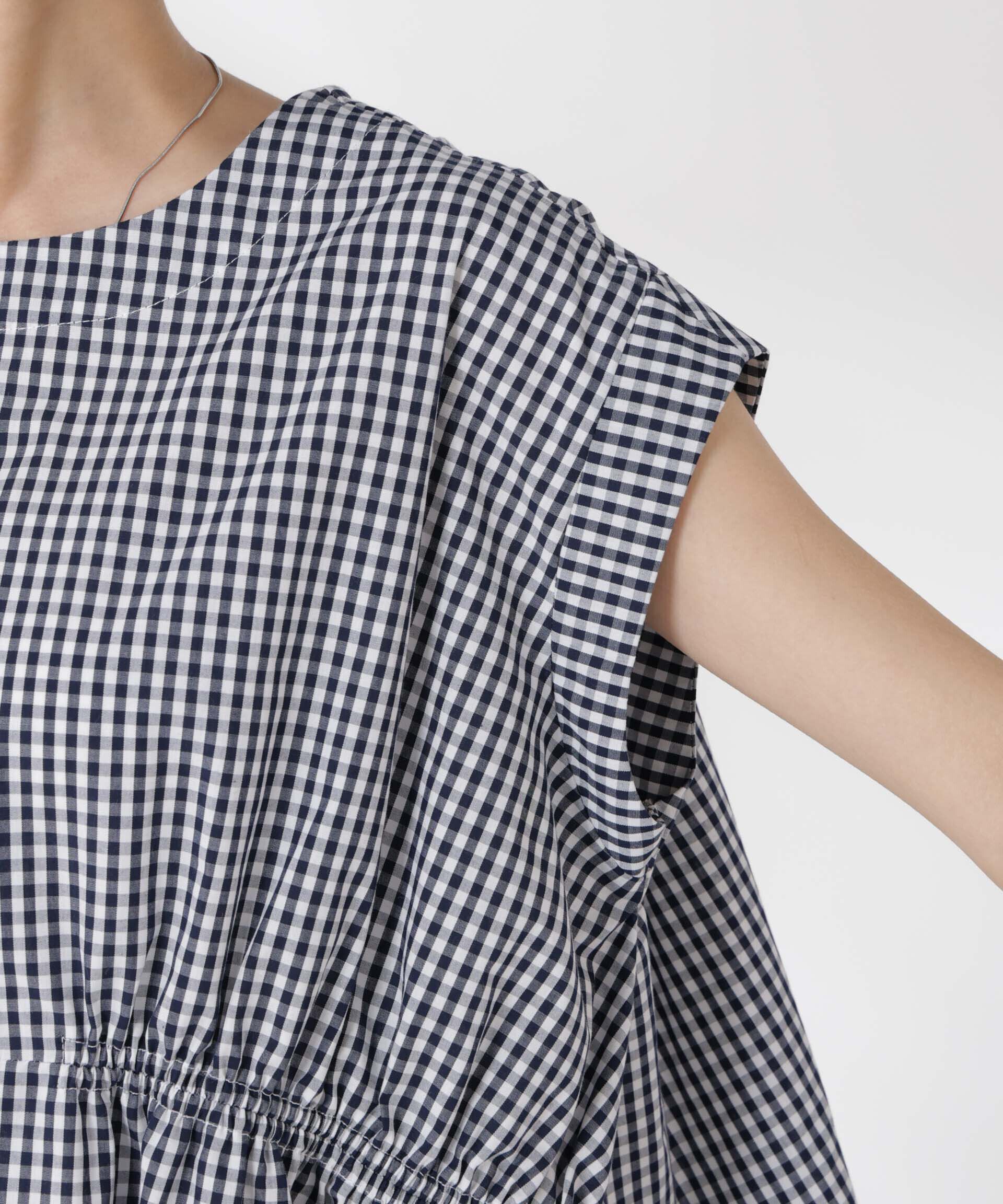 nano･universe「前後2wayギャザーデザインブラウス」|シャツ・ブラウス|