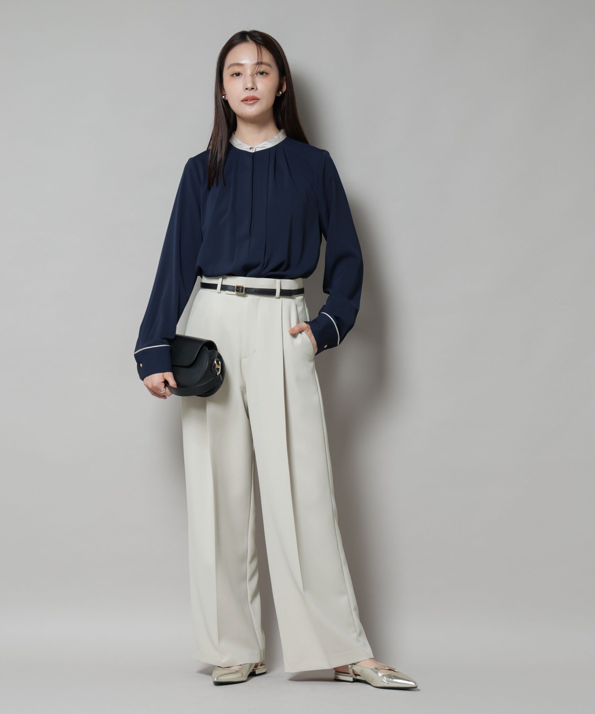 nano･universe「ツイルワイドスラックス」|チノ|