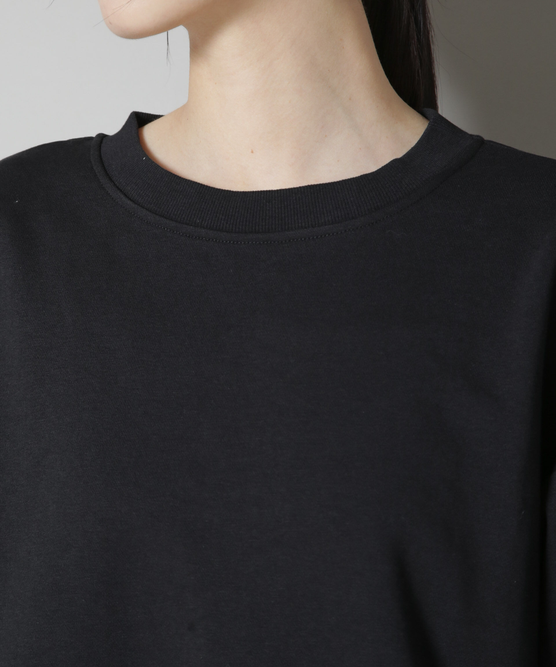 nano･universe「裾レースコンビペプラムカットトップス」|Tシャツ・カットソー|