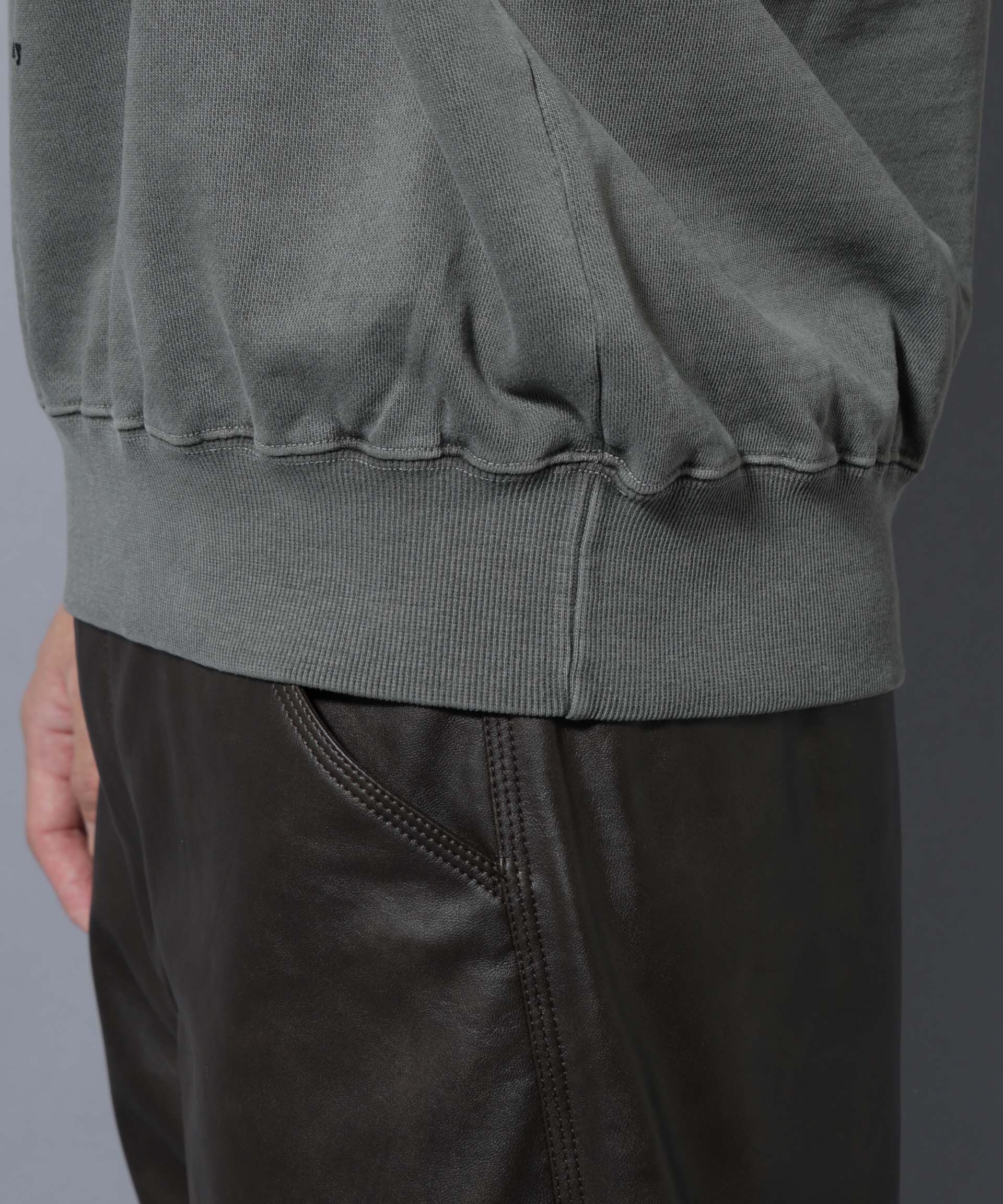 nano･universe「ヴィンテージライク エディトリアル デザインスウェット」|Tシャツ・カットソー|