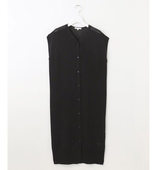 自由区「【カタログ掲載・洗える】ペーパーブレンドニット ジレ」|ベスト・ジレ|